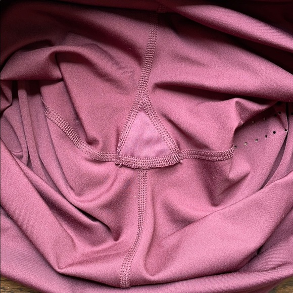 NWOT JoyLab 3/4 leggings tights maroon high rise - Picture 4 of 6